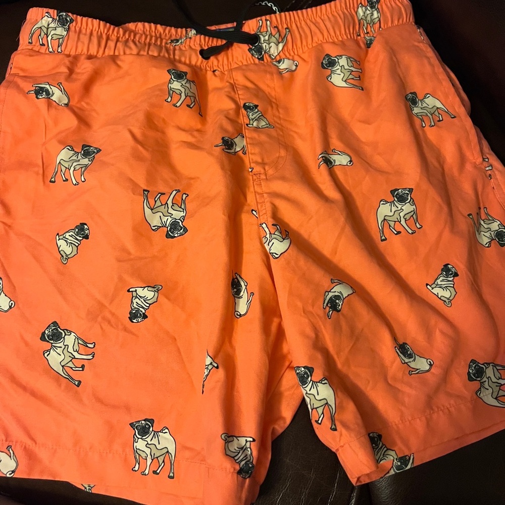 Mens surf society swim trunks